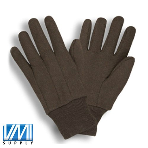 Brown Jersey Gloves