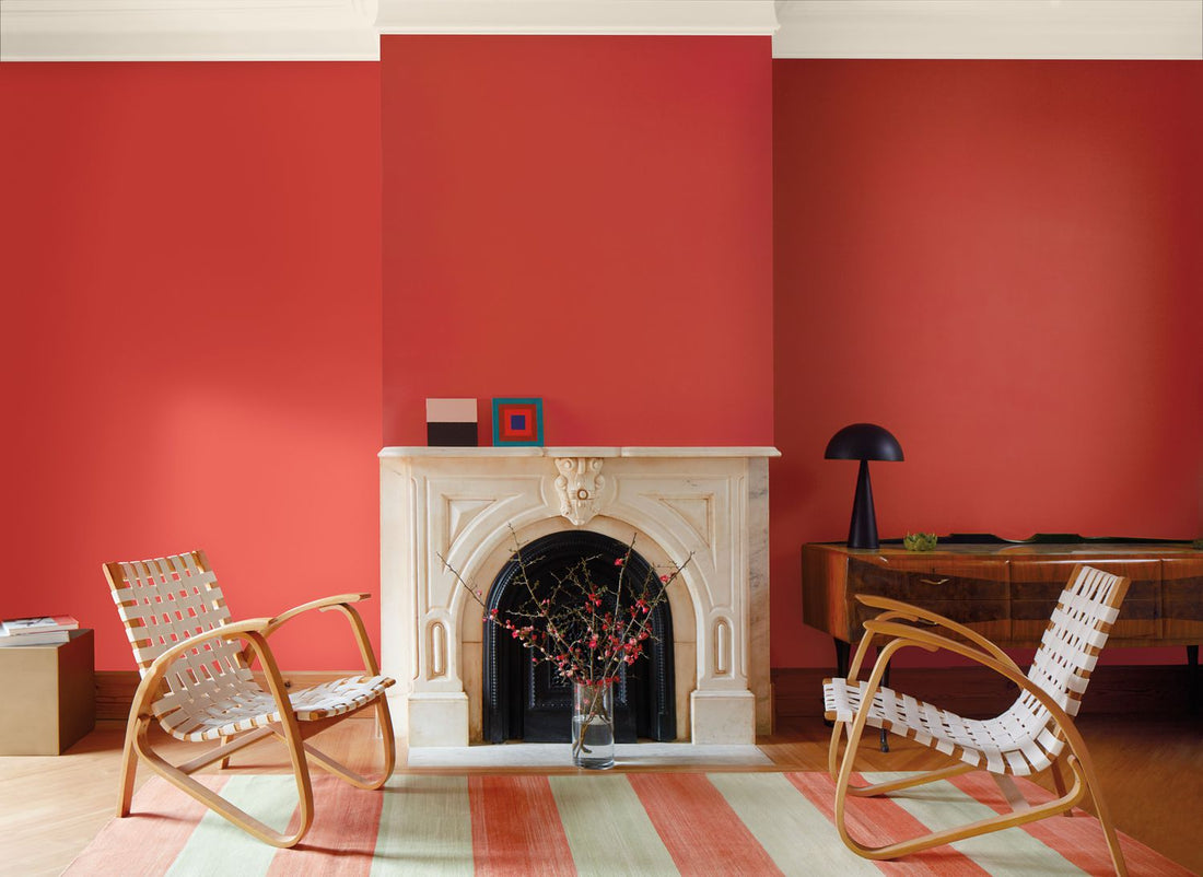Transforming Your Space - Benjamin Moore's Top 10 Paint Picks for Fall Accent Walls