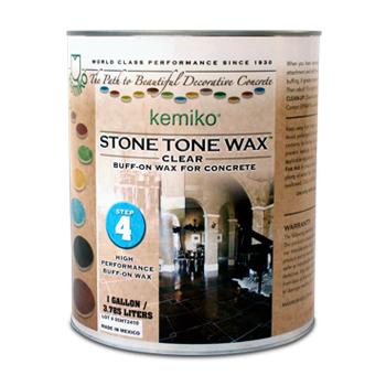 Stone Tone Wax II (Buff On Wax- Solvent Based)