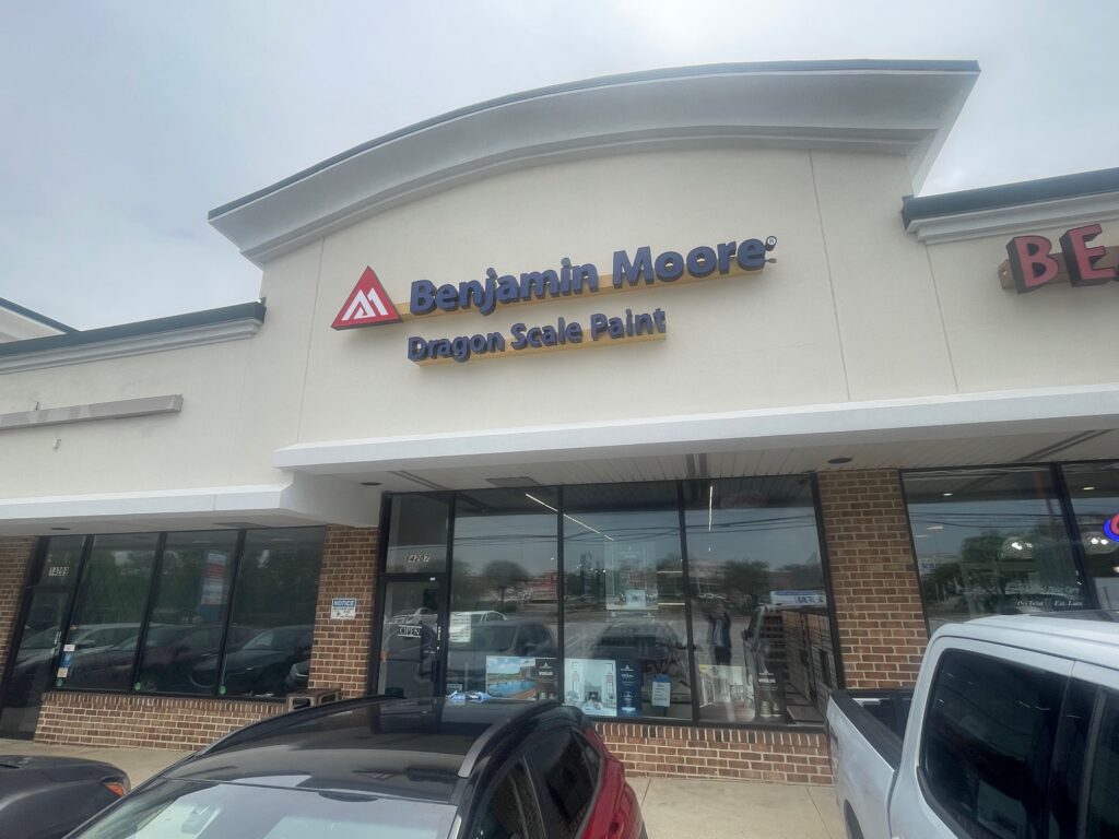 dragon scale paint store and showroom